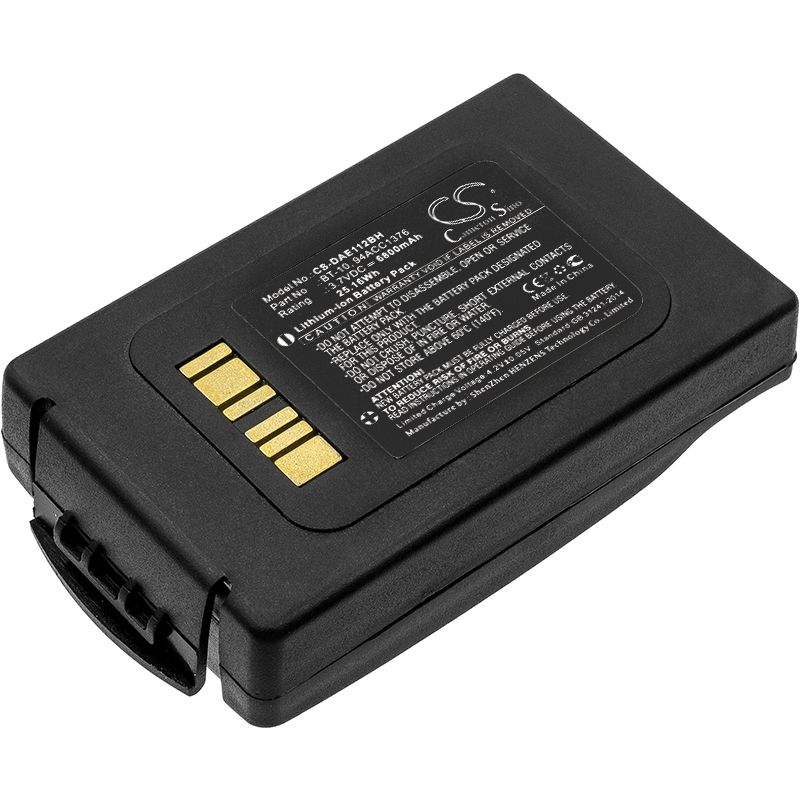 Li-ion Battery fits Datalogic, Elf 3.7V, 6800mAh Barcode Scanner Cameron Sino Technology Limited