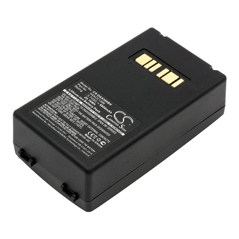 Li-ion Battery Fits Datalogic, Falcon X3 3.7v, 6800mah Barcode Scanner Cameron Sino Technology Limited