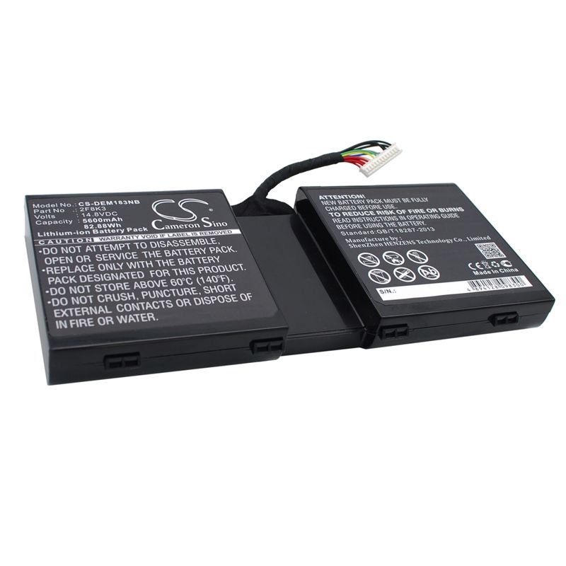 Li-ion Battery Fits Dell, Alienware 17, Alienware 18, Alienware M17x R5 14.8v, 5600mah Notebook & Laptop Cameron Sino Technology Limited
