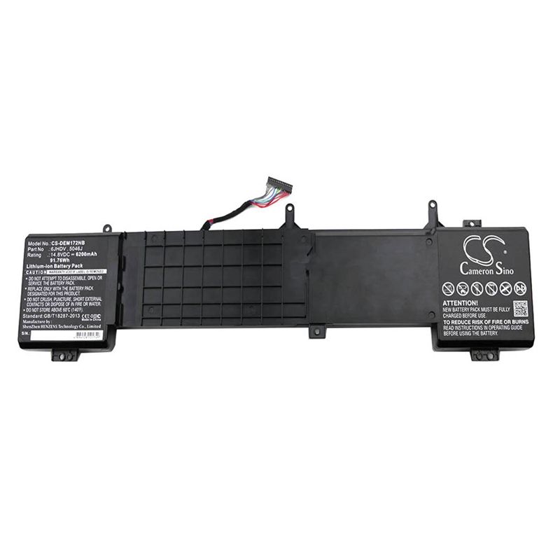 Li-ion Battery Fits Dell, Alienware 17 R2, Anw17-2136slv 14.8v, 6200mah Notebook & Laptop Cameron Sino Technology Limited