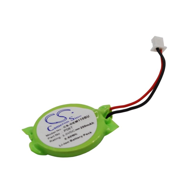 Li-ion Battery fits Dell, Alienware M11x, Alienware M11x R1, Alienware M11x R2 3.0V, 200mAh CMOS / BackUp Cameron Sino Technology Limited