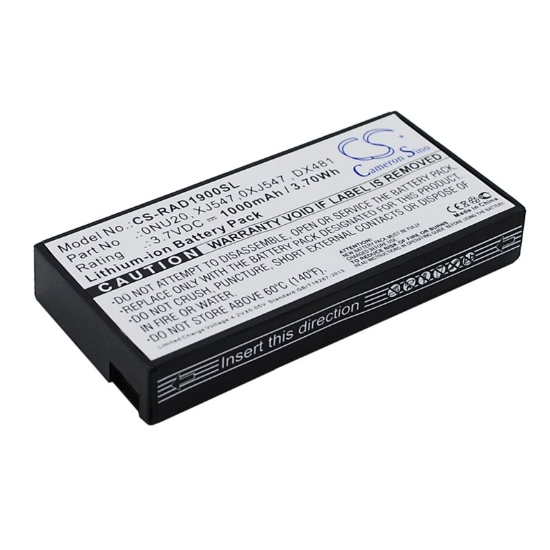 Li-ion Battery Fits Dell, E2k-ucp-61(b), Np007 Sas 6/ir, Perc 5i 3.7v, 1000mah RAID Controller Cameron Sino Technology Limited