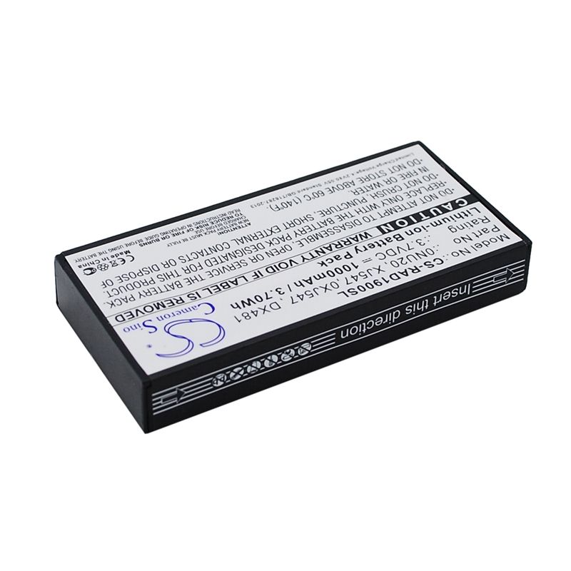 Li-ion Battery Fits Dell, E2k-ucp-61(b), Np007 Sas 6/ir, Perc 5i 3.7v, 1000mah RAID Controller Cameron Sino Technology Limited