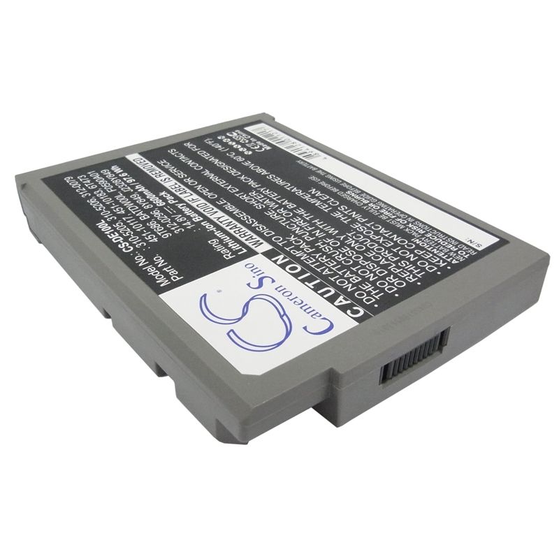 Li-ion Battery fits Dell, inspiron 1100, inspiron 1150, inspiron 5100 14.8V, 6600mAh Computer Cameron Sino Technology Limited