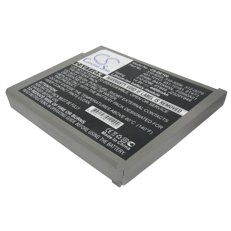 Li-ion Battery fits Dell, inspiron 1100, inspiron 1150, inspiron 5100 Series 14.8V, 4400mAh Computer Cameron Sino Technology Limited