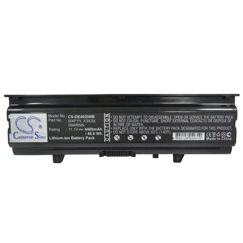 Li-ion Battery fits Dell, inspiron 14r-346, inspiron 14v, inspiron 14vr 11.1V, 4400mAh Notebook & Laptop Cameron Sino Technology Limited