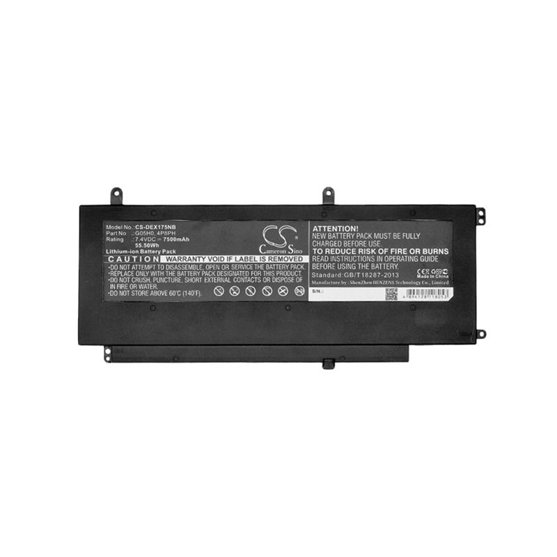 Li-ion Battery Fits Dell, Inspiron 15 7000, Inspiron 15 7347, Inspiron 15 7548 7.4v, 7500mah Notebook & Laptop Cameron Sino Technology Limited