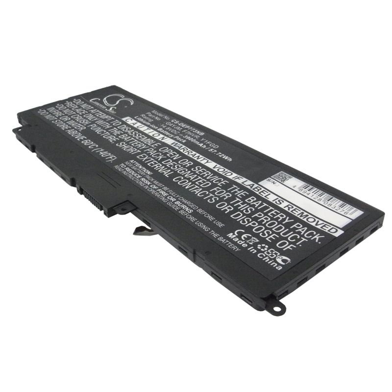 Li-ion Battery Fits Dell, Inspiron 15 7537, Inspiron 15-7537 P36f, Inspiron 7737 14.8v, 3900mah Notebook & Laptop Cameron Sino Technology Limited