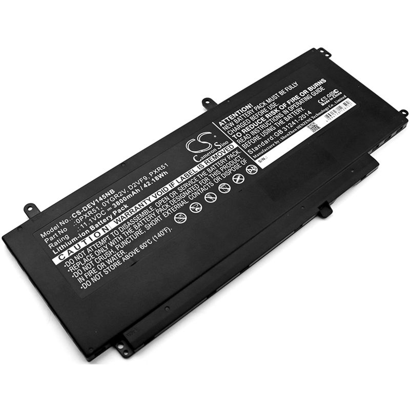 Li-ion Battery Fits Dell, Inspiron 15 7547, Inspiron 15 7548, Vostro 14 5000 11.1v, 3800mah Notebook & Laptop Cameron Sino Technology Limited