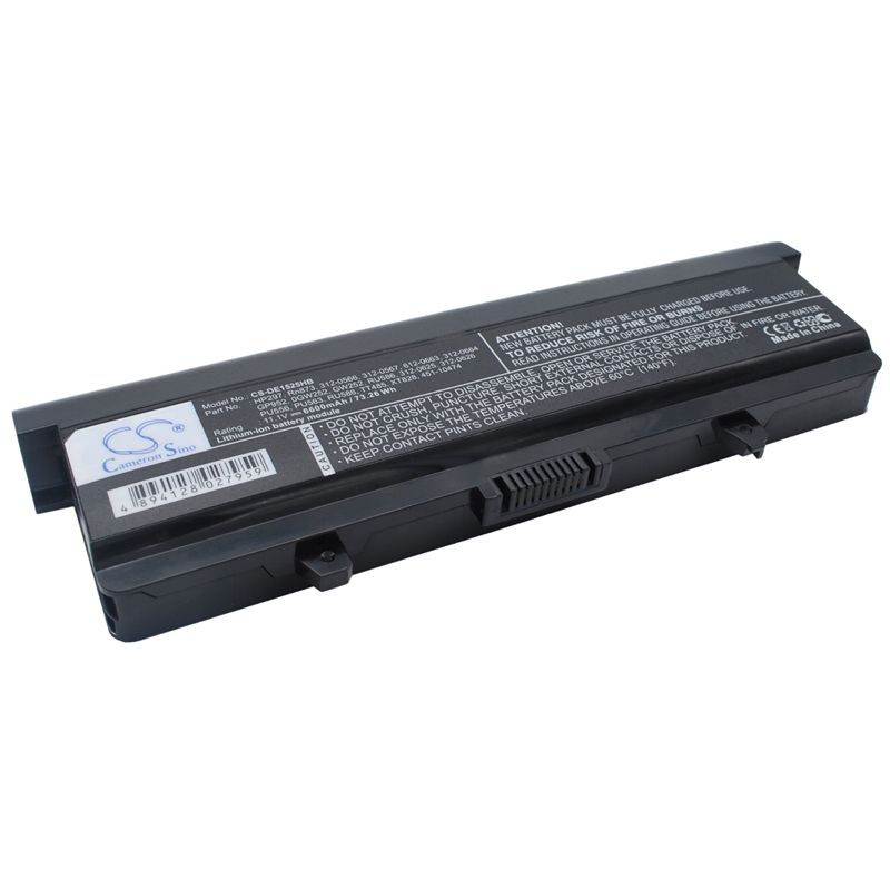 Li-ion Battery Fits Dell, Inspiron 1525, Inspiron 1526, Inspiron 1545 11.1v, 6600mah Notebook & Laptop Cameron Sino Technology Limited