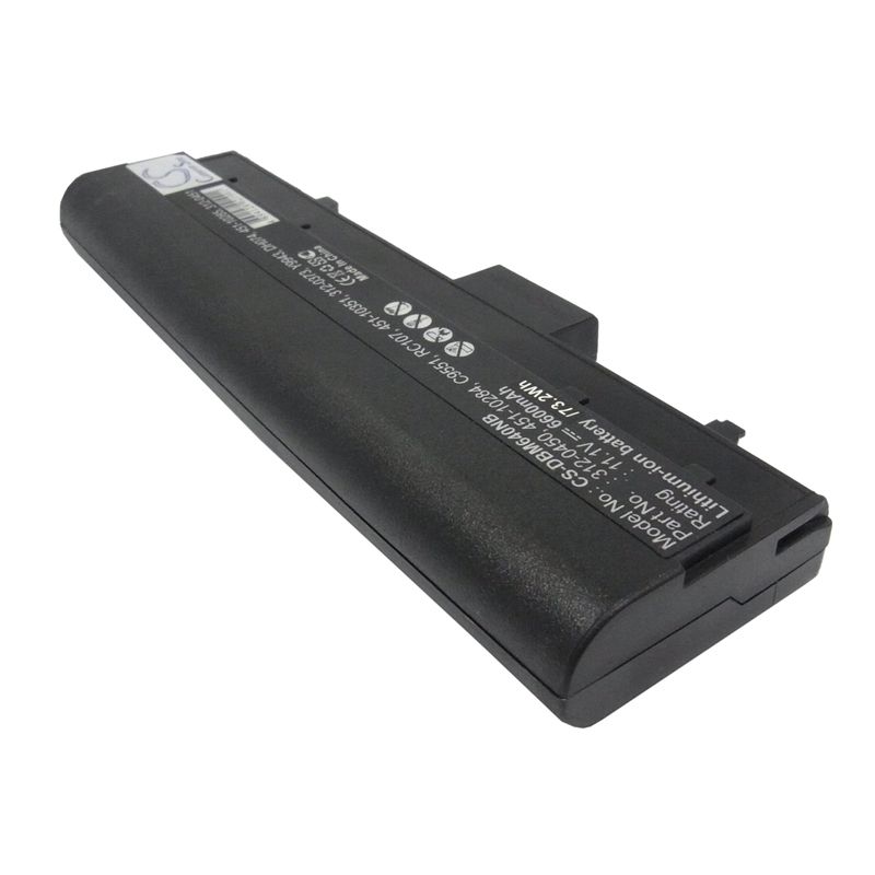 Li-ion Battery Fits Dell, Inspiron 630m, Inspiron 640m, Inspiron E1405 11.1v, 6600mah Notebook & Laptop Cameron Sino Technology Limited