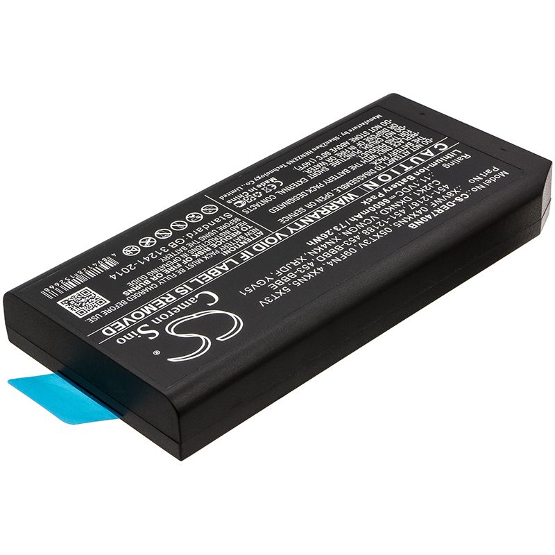 Li-ion Battery fits Dell, Latitude 12 7204, Latitude 14 7404 11.1V, 6600mAh Notebook & Laptop Cameron Sino Technology Limited