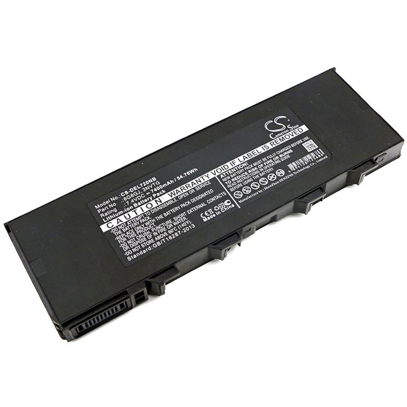 Li-ion Battery Fits Dell, Latitude 12 Rugged Extreme 7204, Latitude 7204 7.4v, 7400mah Notebook & Laptop Cameron Sino Technology Limited