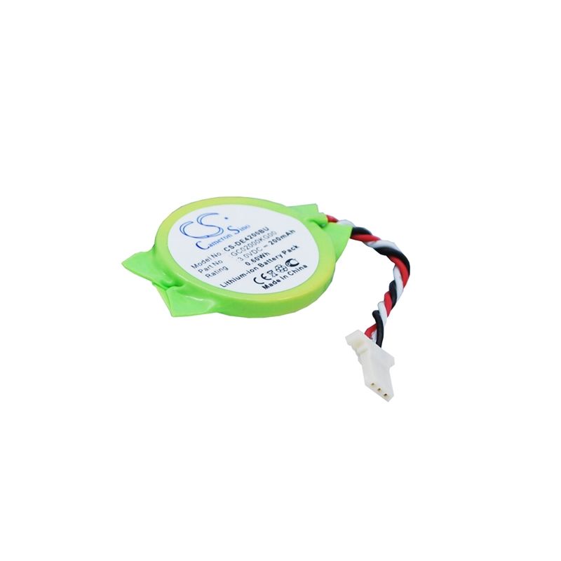 Li-ion Battery Fits Dell, Latitude E4200, Latitude E4300, 3.0v, 200mah CMOS / BackUp Cameron Sino Technology Limited