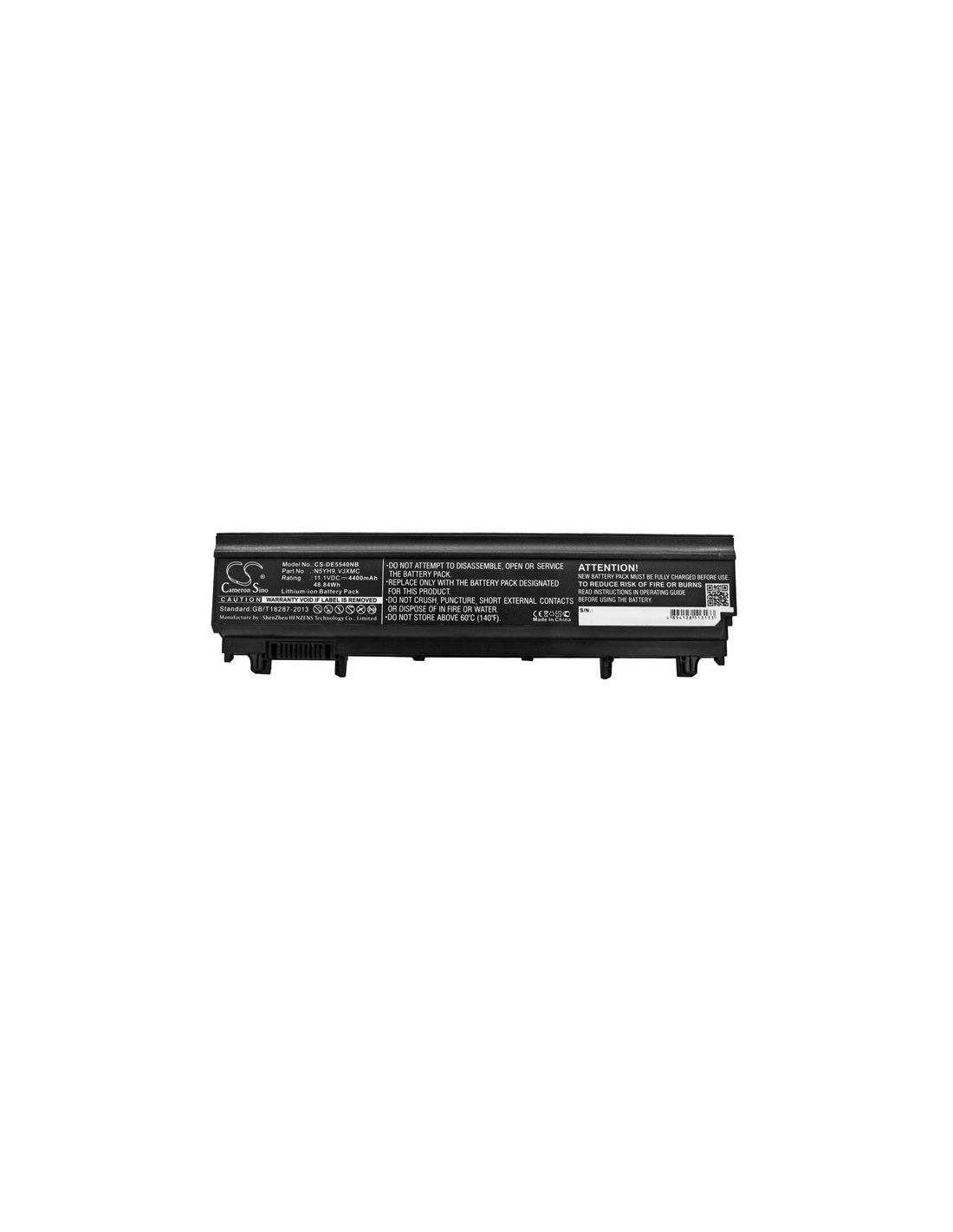 Li-ion Battery Fits Dell, Latitude E5440, Latitude E5540 11.1v, 4400mah Notebook & Laptop Cameron Sino Technology Limited