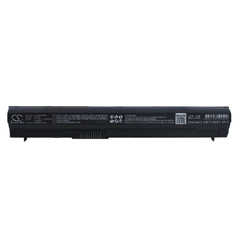 Li-ion Battery fits Dell, latitude E6120, latitude E6220, latitude E6230 11.1V, 2200mAh Notebook & Laptop Cameron Sino Technology Limited
