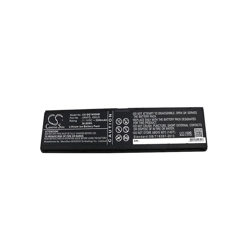 Li-ion Battery Fits Dell, Latitude E7440 Touch, Latitude 14 7000, Latitude 14 E7440 11.1v, 3500mah Notebook & Laptop Cameron Sino Technology Limited