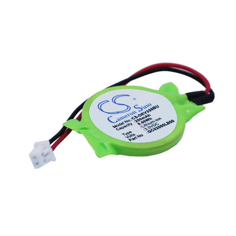 Li-ion Battery fits Dell, Vostro 1015, Vostro 1310, Vostro 1510 3.0V, 200mAh CMOS / BackUp Cameron Sino Technology Limited