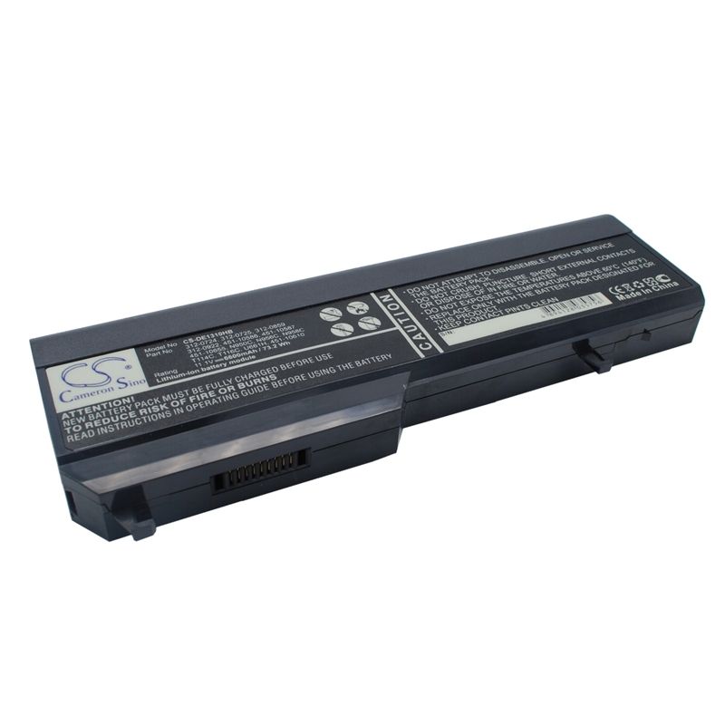 Li-ion Battery fits Dell, vostro 1310, vostro 1320, vostro 1510 11.1V, 6600mAh Notebook & Laptop Cameron Sino Technology Limited