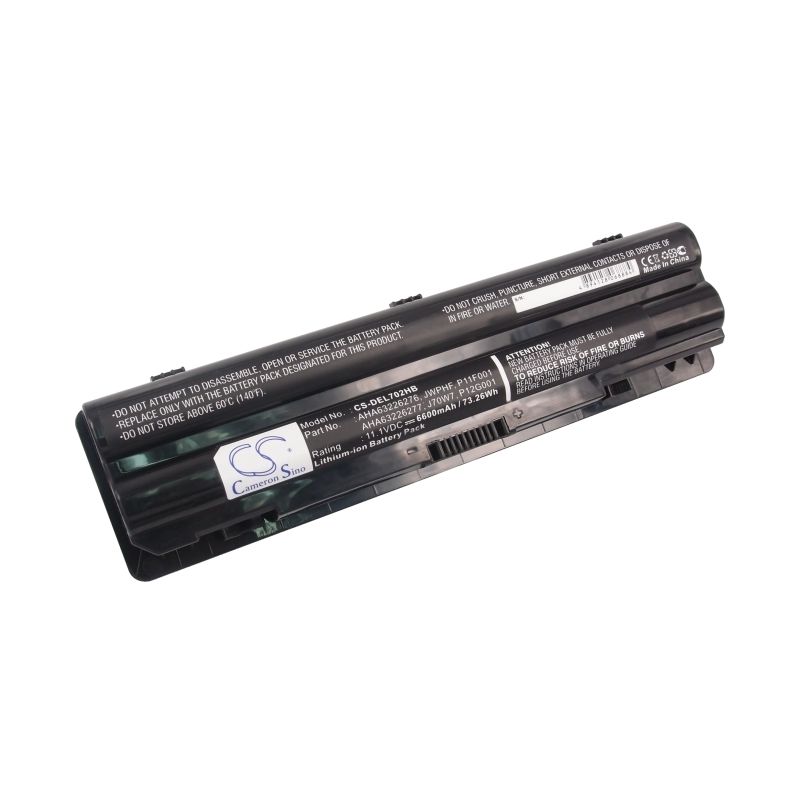 Li-ion Battery Fits Dell, Xps 14, Xps 14 (l401x), Xps 15 11.1v, 6600mah Notebook & Laptop Cameron Sino Technology Limited