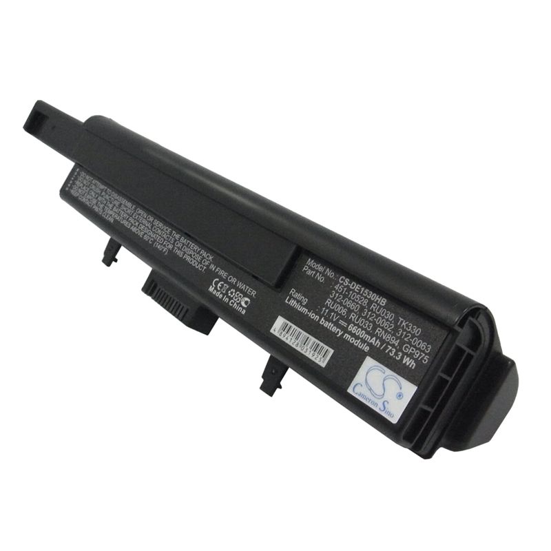 Li-ion Battery fits Dell, xps M1500, xps M1530, xps M1530n 11.1V, 6600mAh Notebook & Laptop Cameron Sino Technology Limited