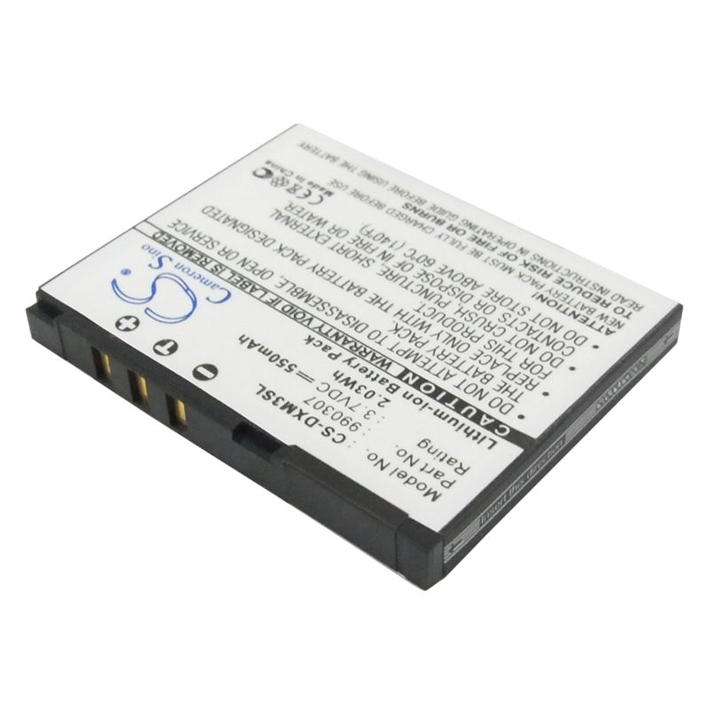 Li-ion Battery Fits Delphi, Sa10225, Xm Skyfi 3, 3.7v, 550mah Media Player Cameron Sino Technology Limited