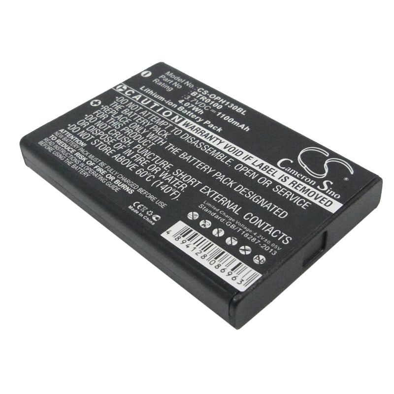 Li-ion Battery fits Denso, Bht500, Opticon, H13 3.7V, 1100mAh Barcode Scanner Cameron Sino Technology Limited