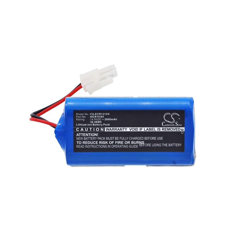 Li-ion Battery Fits Dibea, V780, Ecovacs, Cen 540 14.8v, 2600mah Vacuum Cameron Sino Technology Limited