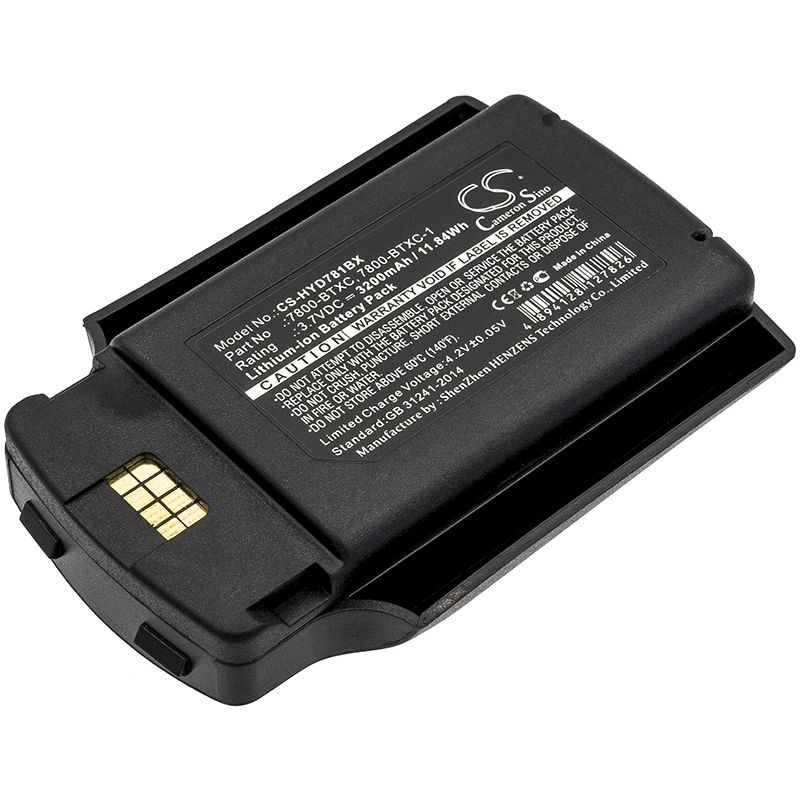 Li-ion Battery Fits Dolphin, 7600, 7600 Ii, Honeywell 3.7v, 3200mah Barcode Scanner Cameron Sino Technology Limited