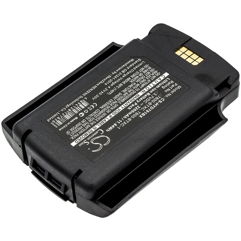 Li-ion Battery Fits Dolphin, 7600, 7600 Ii, Honeywell 3.7v, 3200mah Barcode Scanner Cameron Sino Technology Limited