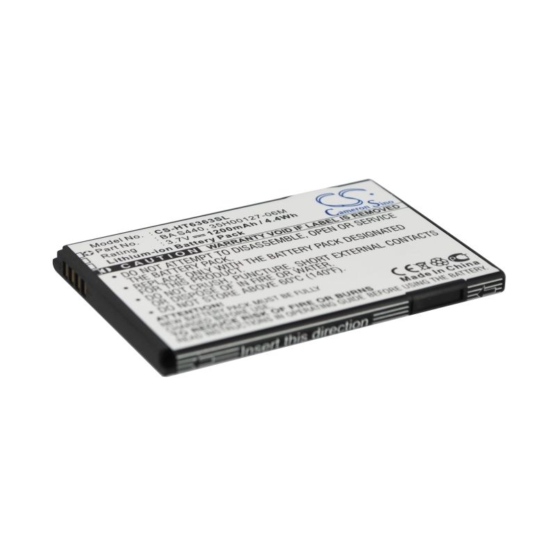 Li-ion Battery fits Dopod, a3333, g7 mini, g8 3.7V, 1200mAh Mobile & SmartPhone Cameron Sino Technology Limited