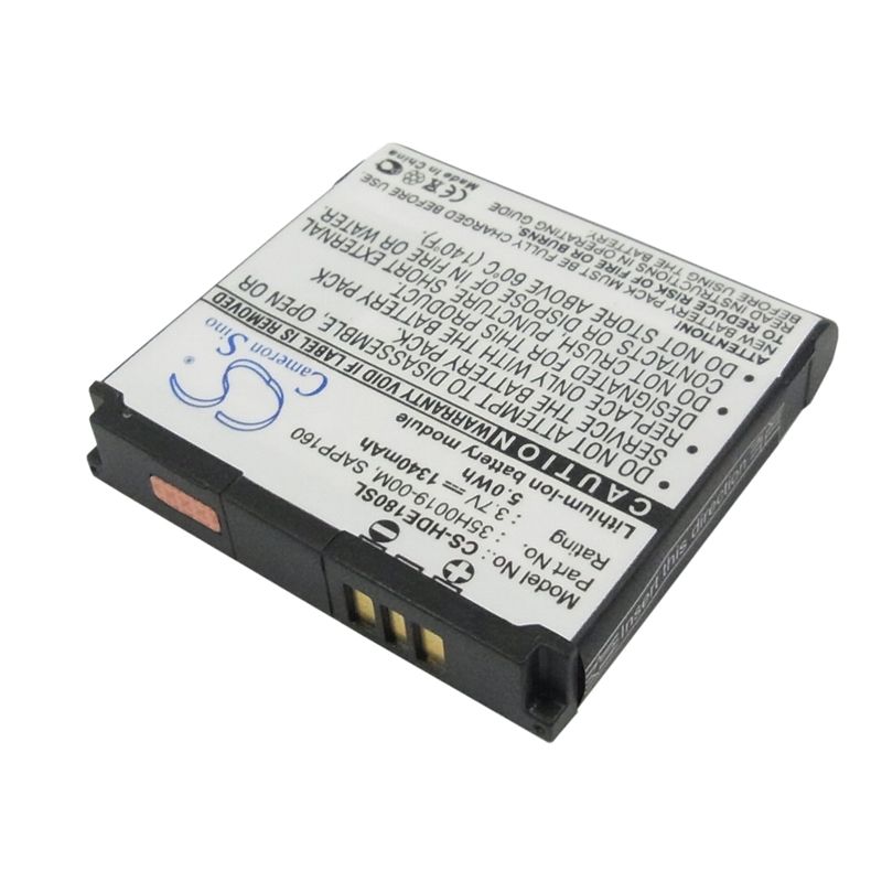 Li-ion Battery fits Dopod, a6188, htc, a6161 3.7V, 1340mAh Communications Cameron Sino Technology Limited