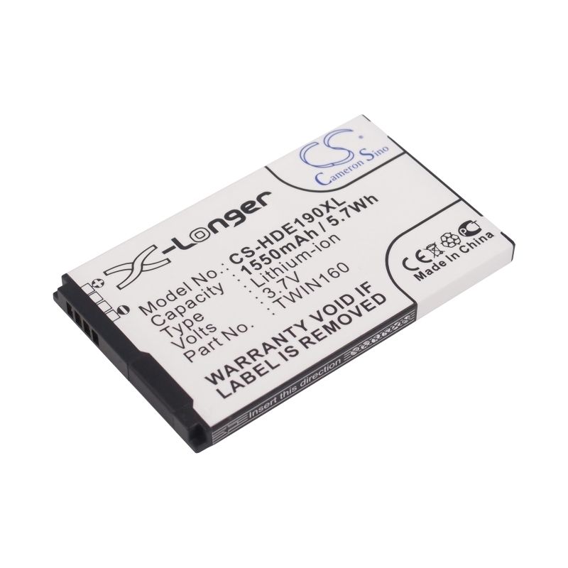 Li-ion Battery fits Dopod, a6288, google, g3 3.7V, 1550mAh Mobile & SmartPhone Cameron Sino Technology Limited