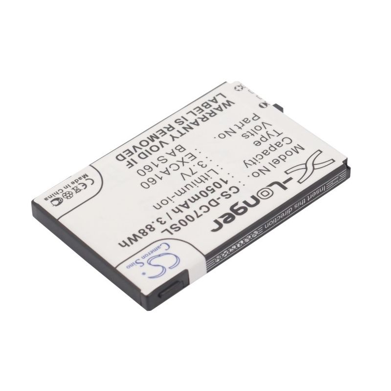 Li-ion Battery fits Dopod, c720, c720w, htc 3.7V, 1050mAh Mobile & SmartPhone Cameron Sino Technology Limited