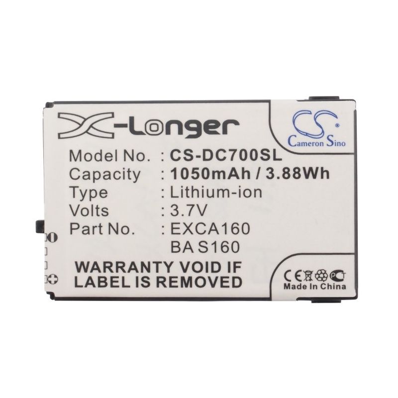 Li-ion Battery fits Dopod, c720, c720w, htc 3.7V, 1050mAh Mobile & SmartPhone Cameron Sino Technology Limited