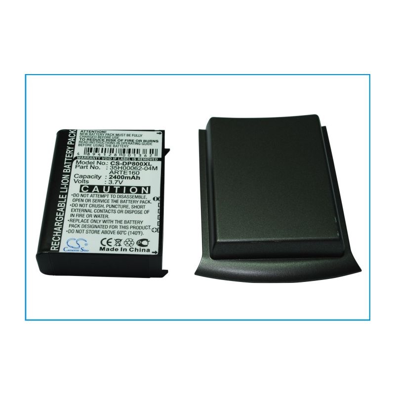 Li-ion Battery fits Dopod, m700, p800, p800w 3.7V, 2400mAh Mobile & SmartPhone Cameron Sino Technology Limited