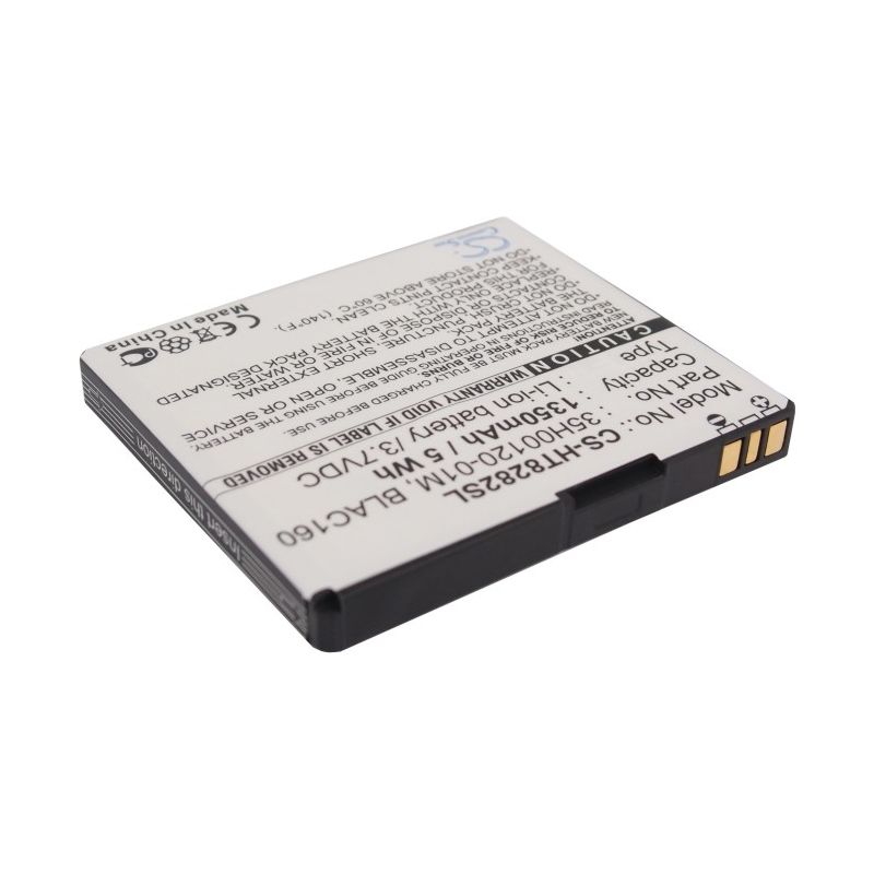 Li-ion Battery fits Dopod, touch pro hd, htc, blac100 3.7V, 1350mAh Mobile & SmartPhone Cameron Sino Technology Limited