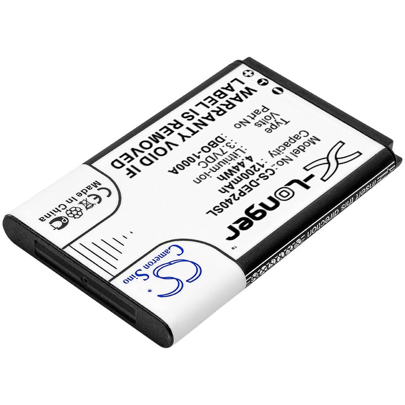 Li-ion Battery fits Doro, Dbo-1000a 3.7V, 1200mAh Mobile & SmartPhone Cameron Sino Technology Limited