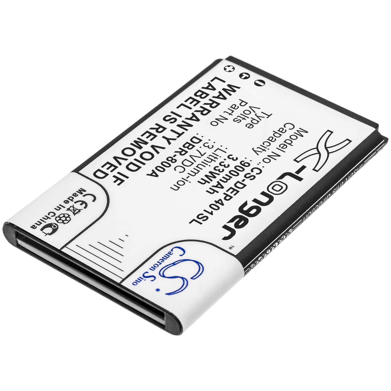 Li-ion Battery fits Doro, Dbr-800a, Dbr-800b, Dbr-800d 3.7V, 900mAh Mobile & SmartPhone Cameron Sino Technology Limited