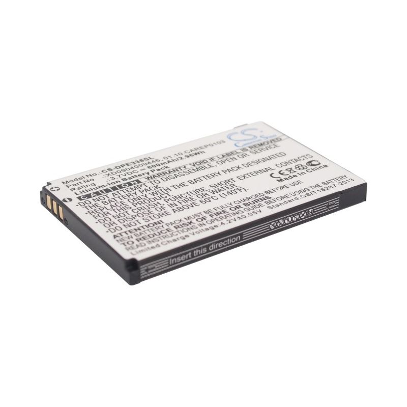 Li-ion Battery fits Doro, handleplus 334, handleplus 334gsm, phoneeasy 334 3.7V, 800mAh Mobile & SmartPhone Cameron Sino Technology Limited