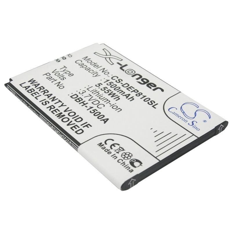 Li-ion Battery Fits Doro, Liberto 810 3.7v, 1500mah Mobile & SmartPhone Cameron Sino Technology Limited