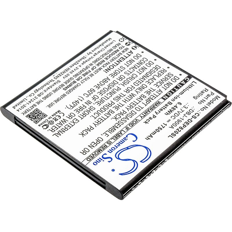 Li-ion Battery fits Doro, liberto 820 3.7V, 1750mAh Mobile & SmartPhone Cameron Sino Technology Limited