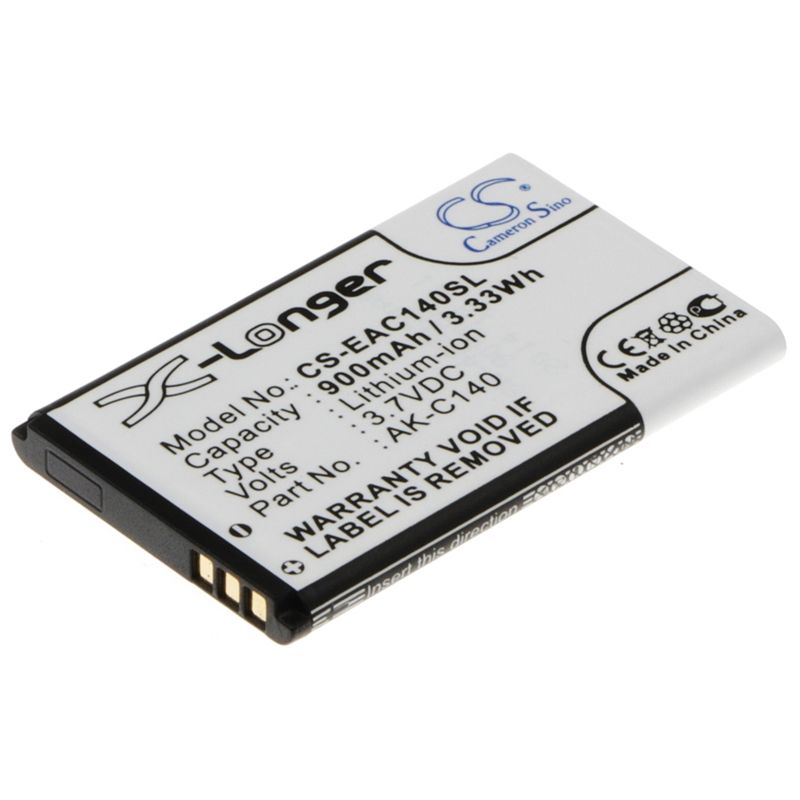 Li-ion Battery fits Doro, primo 401, emporia, telme c140 3.7V, 900mAh Mobile & SmartPhone Cameron Sino Technology Limited