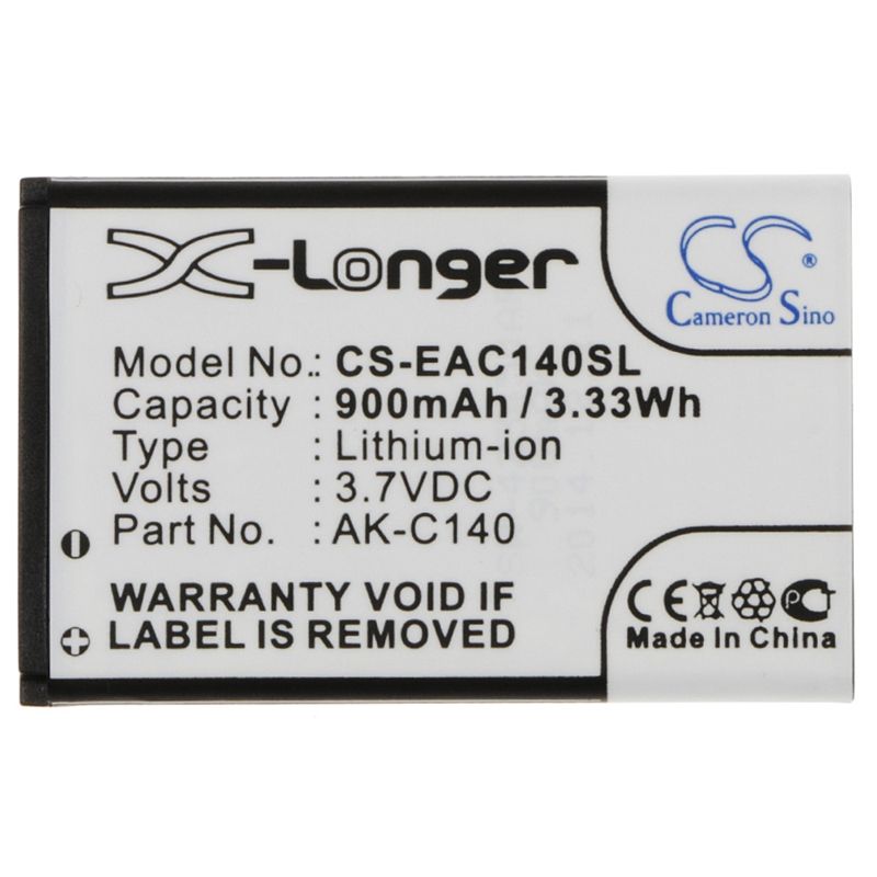 Li-ion Battery fits Doro, primo 401, emporia, telme c140 3.7V, 900mAh Mobile & SmartPhone Cameron Sino Technology Limited