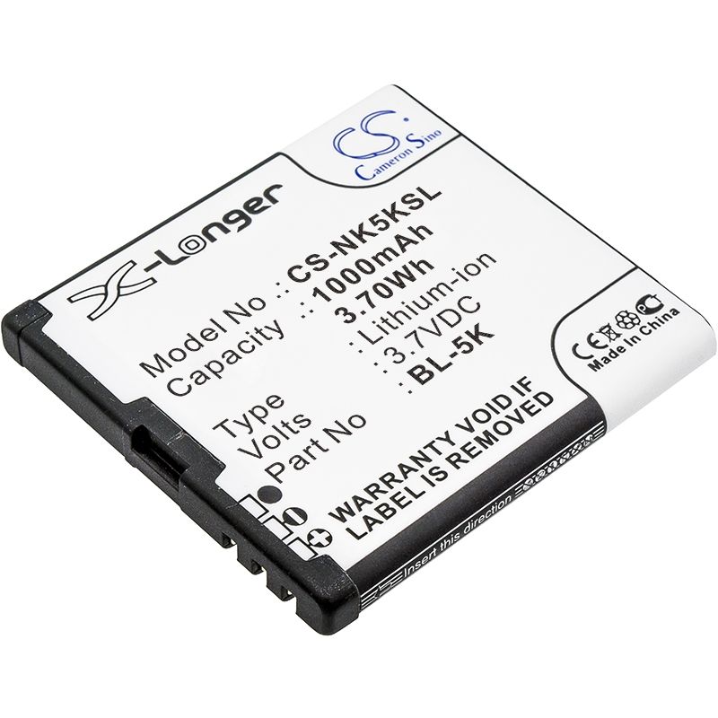 Li-ion Battery fits Dr.tech, ip-88, explay, q232 3.7V, 1000mAh Mobile & SmartPhone Cameron Sino Technology Limited