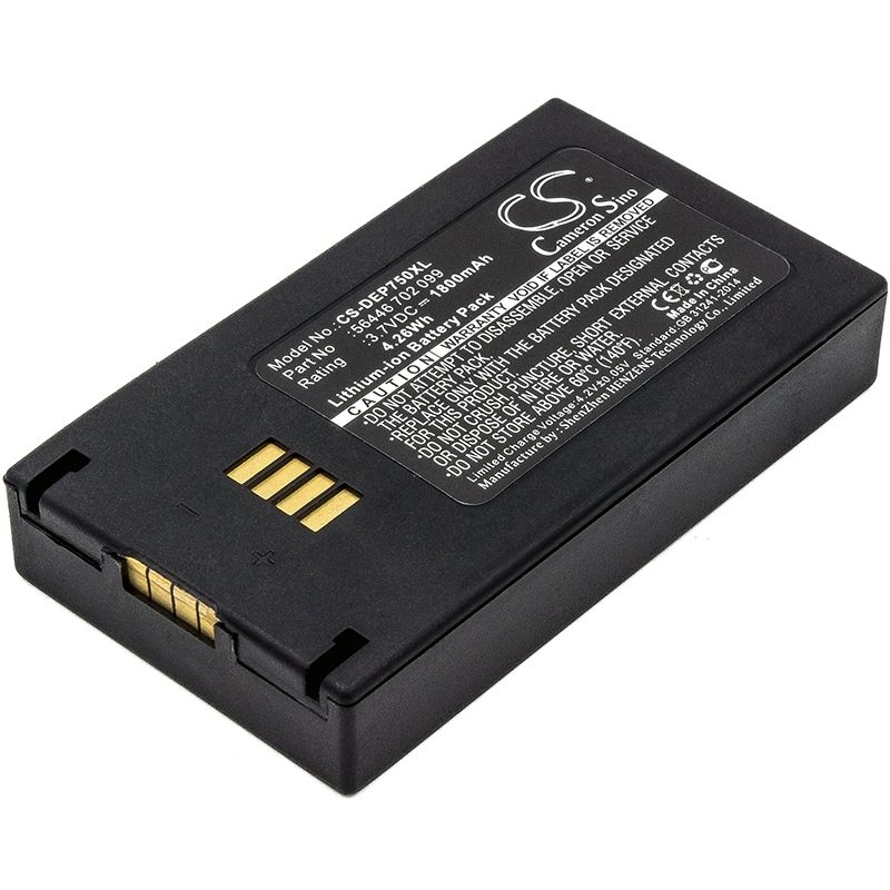Li-ion Battery Fits Easypack, Ezpack Xl, Poliflex 750, Spare 3.7v, 1800mah Barcode Scanner Cameron Sino Technology Limited