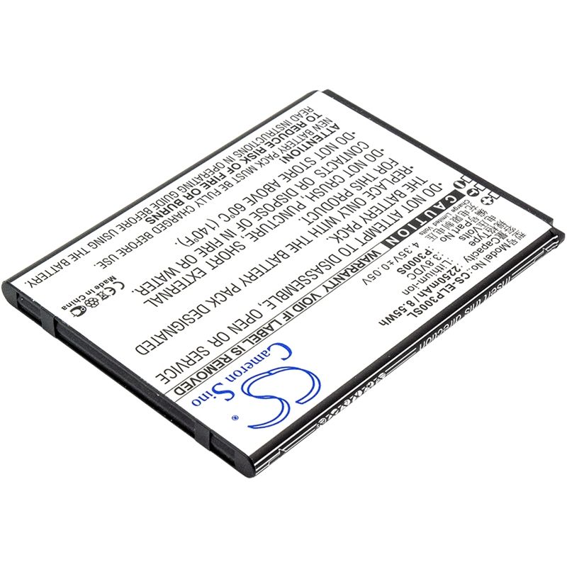 Li-ion Battery fits Elephone, p3000, p3000s, precious p3000 3.8V, 2250mAh Mobile & SmartPhone Cameron Sino Technology Limited
