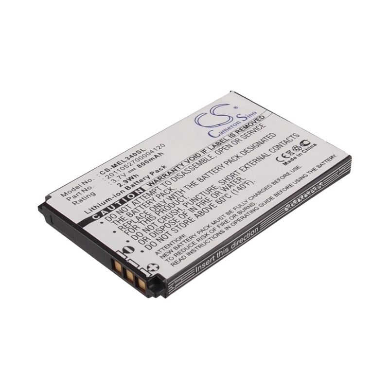 Li-ion Battery fits Elson, el340, mobistel, el340 3.7V, 800mAh Mobile & SmartPhone Cameron Sino Technology Limited