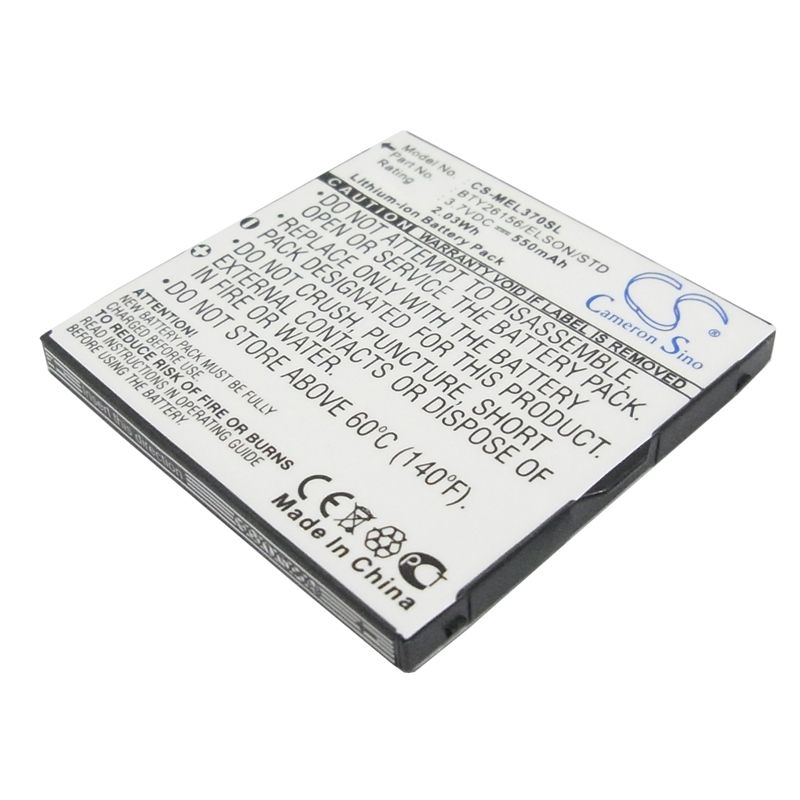 Li-ion Battery fits Elson, el370, mobilfunk, mobistel kat 3.7V, 550mAh Mobile & SmartPhone Cameron Sino Technology Limited