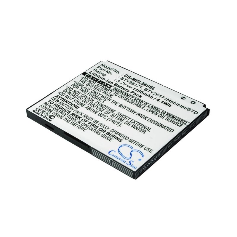 Li-ion Battery fits Elson, el560, el560 dual, emporia 3.7V, 1100mAh Mobile & SmartPhone Cameron Sino Technology Limited